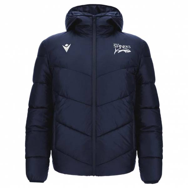 Sale Sharks Rugby macron Uomo Giacca invernale 70001593