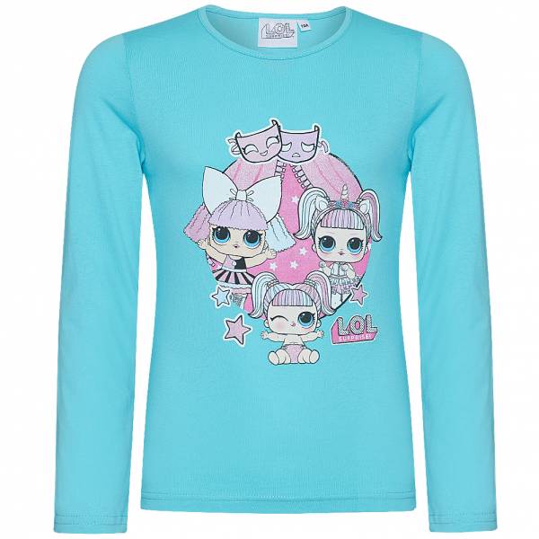 L.O.L. Surprise Fille Haut à manches longues RH6775.I06-bleu