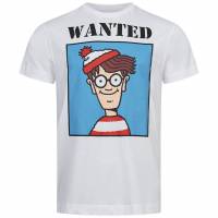 Où est Charlie ? Wanted Hommes T-shirt UNMTS025WHT