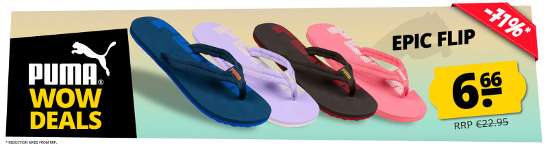 PUMA WOW Deal Epic Flip only 6,66 €