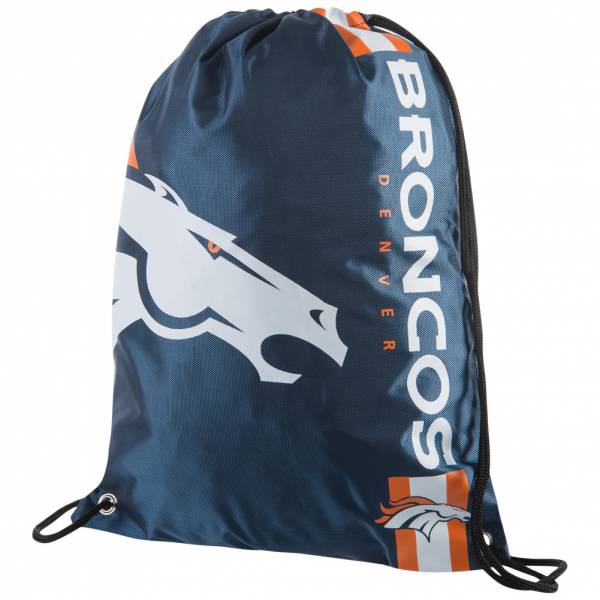 Denver Broncos NFL Sac de sport avec sac à dos et cordon de serrage LGNFLCLGYMDB