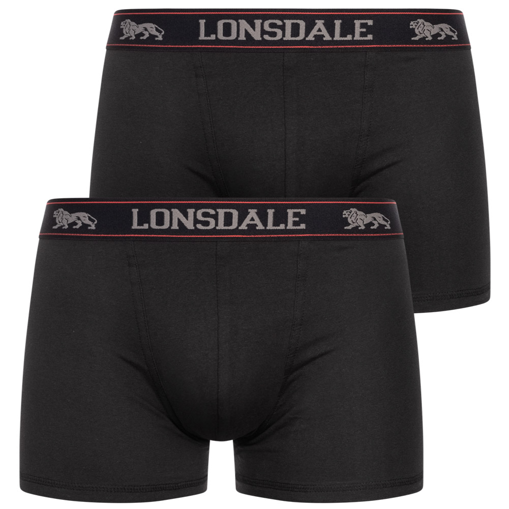 Lonsdale Men Boxer Shorts Pack of 2 422197 | SportSpar.com