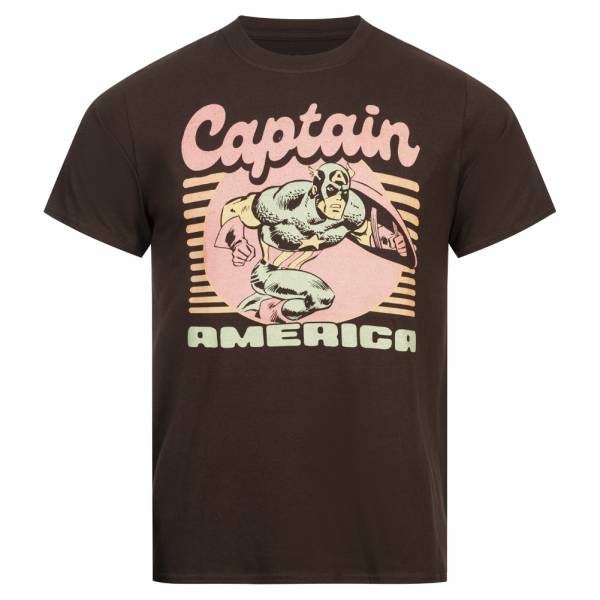 Captain America Marvel 70s Retro Heren T-shirt FBMTS767CHO