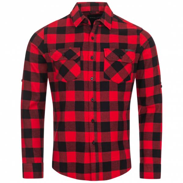 CRIMINAL DAMAGE Jack Hommes Chemise à manches longues 3258