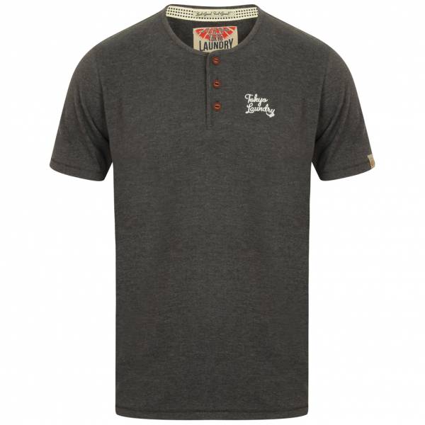 Tokyo Laundry Westby Herren T-Shirt 1C10016 Charcoal Marl