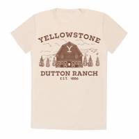 Yellowstone Sand Ranch Hommes T-shirt YEL08663TSC