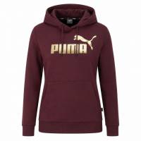 PUMA Logo ESS+ metaliczne Kobiety Bluza z kapturem 849958-42