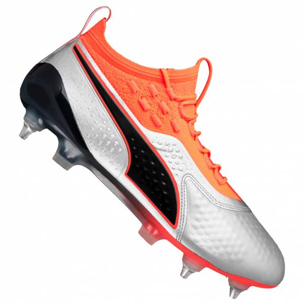 PUMA One 1 Leather Mx SG Herren Stollen Fußballschuhe 104737-01
