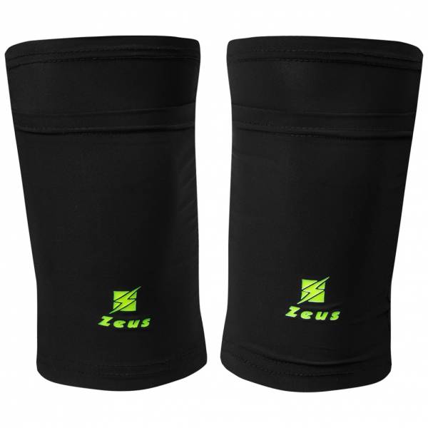 Zeus Shin Guards Compression Sleeves black