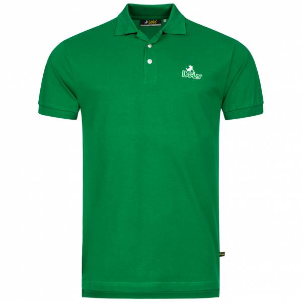 Lois Jeans Herren Polo-Shirt 4E-LPSM-Green