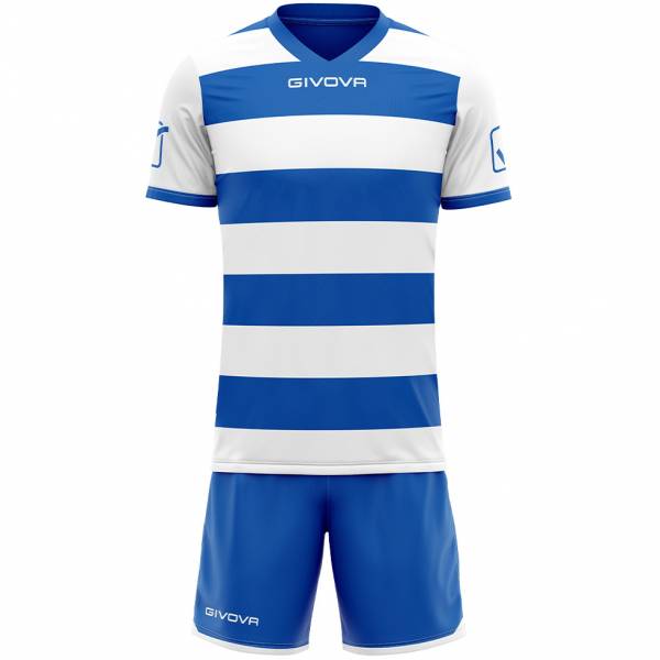 Image of Givova Completo da rugby Maglia con pantaloncini bianco/blu