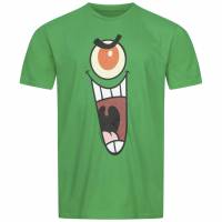 SPONGEBOB KWADRATOWY Plankton Face Mężczyźni T-shirt PMMTS005KEL