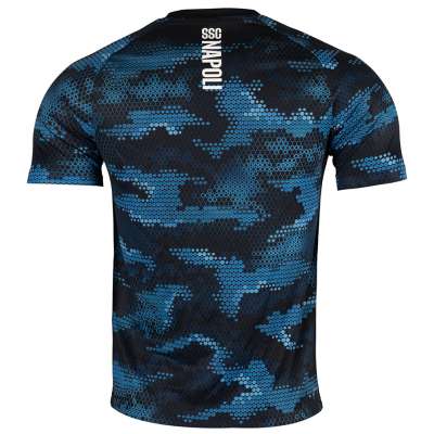 SSC Napoli EA7 Emporio Armani Men Training Jersey EASSCN25T02K-BLU