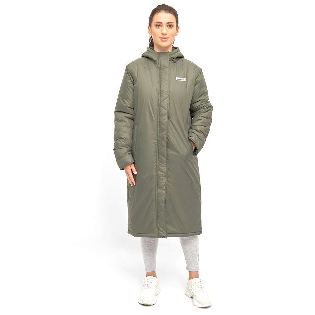 Winterparka Parka Khaki Damen Herbst Winterjacke Damen Bench
