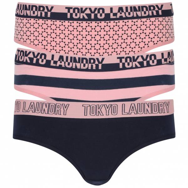 Tokyo Laundry Emilia Assorted Briefs Damen 3er Pack Unterwäsche 3P10957