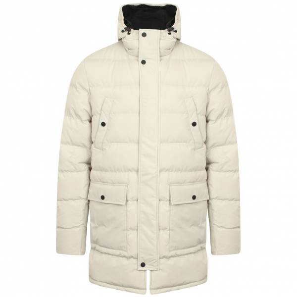 Tokyo Laundry Edmonton Herren Stepp Winter Mantel 1J11325A Ivory
