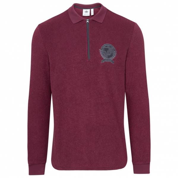 adidas Originals Collegiate Crest Herren Langarm Polo-Shirt H32145
