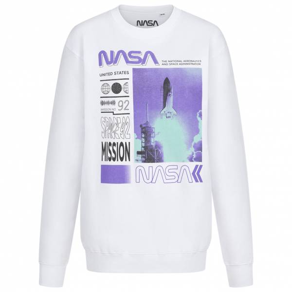 NASA Mission Crew Damen Sweatshirt AILCS038WHT