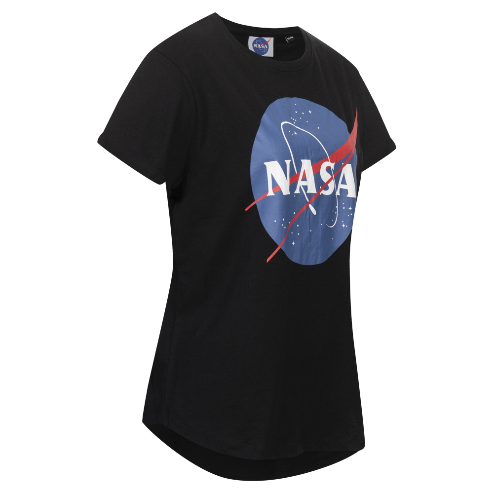 Maglietta Donna Nasa Insignia - Licenza Ufficiale, Prodotto Originale