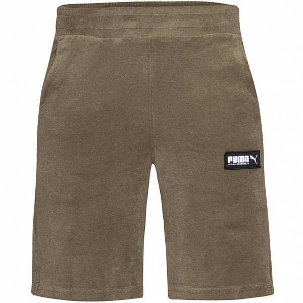 PUMA FUSION Toweling Hommes Short en sweat 583033-49