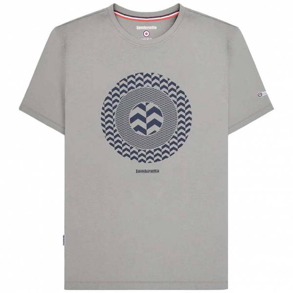 Lambretta Chevron Target Tee Herren T-Shirt SS1512-GREY