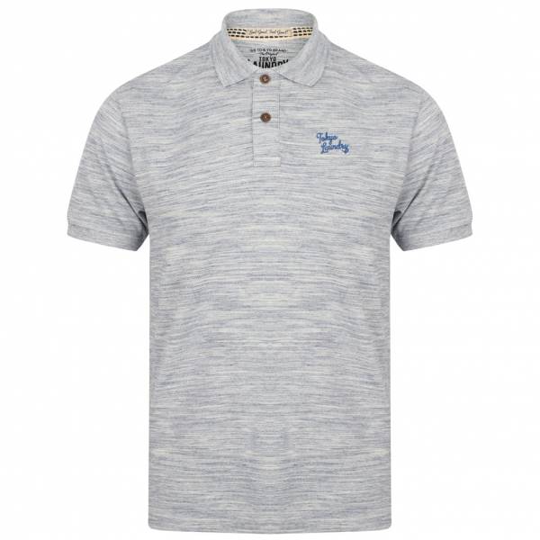 Tokyo Laundry Strasburg Spacedye Pique Herren Polo-Shirt 1X10740 Ivory
