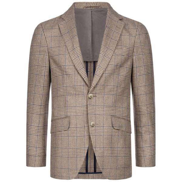 Hackett London x Marling & Evans GCHK EP Hommes Blazer en laine, lin et soie HM442596R-8DR