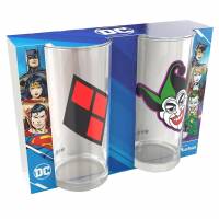 Vasos para beber de DC Comics 2 Conjunto Wonder Harley Quinn y Joker 0.27 L 24862