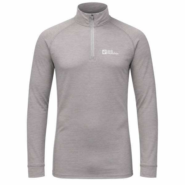 Jack Wolfskin Alpspitze Wool Half-Zip Herren Oberteil 1808701-6555
