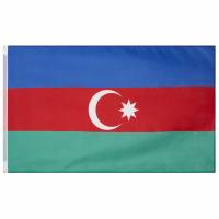 Aserbaidschan Flagge MUWO 