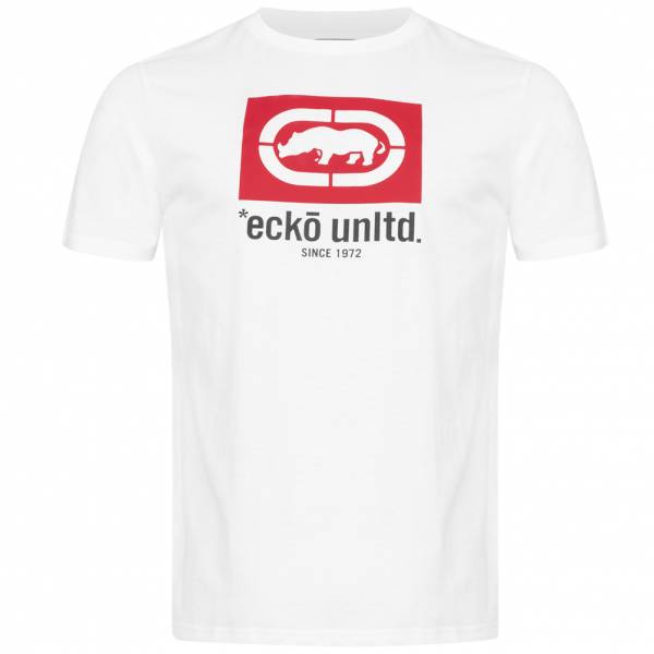 Ecko Unltd. Ves Hommes T-shirt ESK04740 Blanc