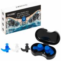 SYOSIN Adultes Bouchons d'oreille de natation Lot de 3 X001AY5Z5N