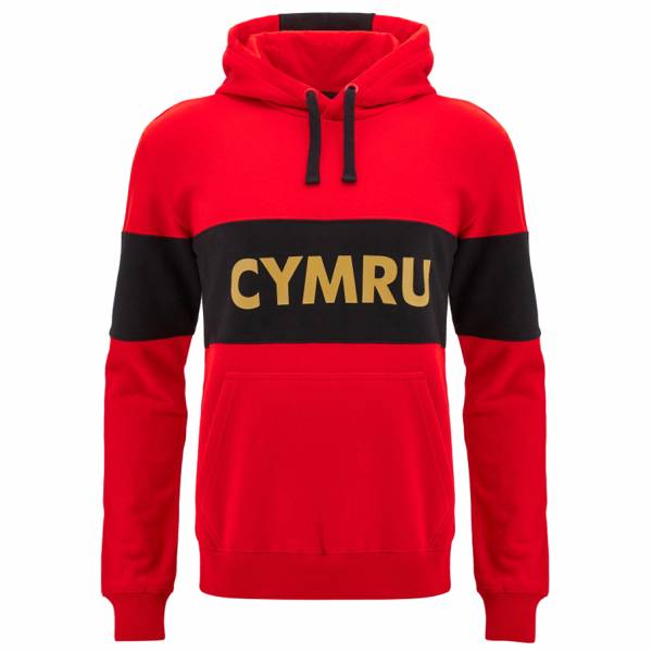 Wales WRU macron Rugby Hommes Sweat à capuche casual 60003842