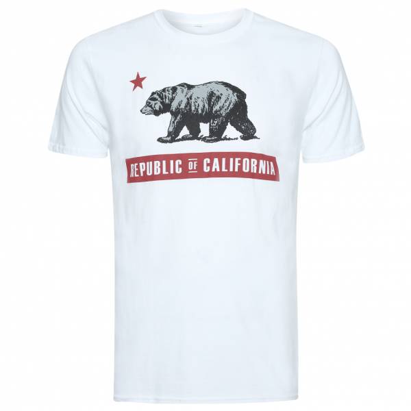 REPUBLIKA KALIFORNII Mężczyźni T-shirt CDMTS084WHT