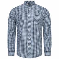 BEN SHERMAN Signature Men Long-sleeved Shirt 0076264-LIGHT BLUE