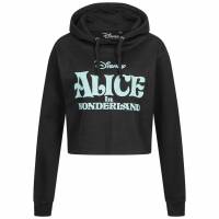 Alice in Wonderland Cropped Dames Hoody POLHC268BLK