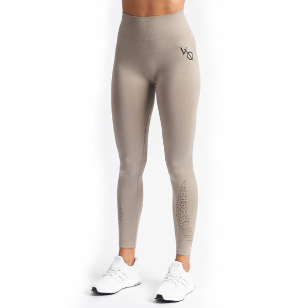 Vanquish Virtue Seamless Damen Fitness Leggings Khaki