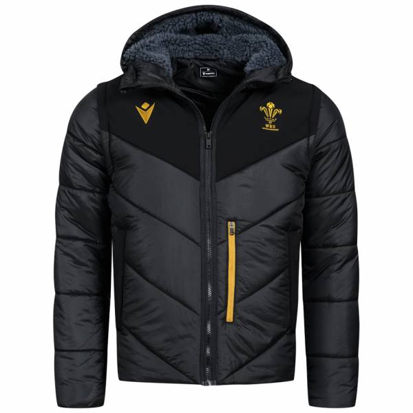 Wales WRU macron Rugby 6 Naciones Hombre Chaqueta premium 60001779