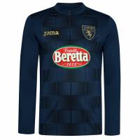 FC Turín Joma Hombre Camiseta de entrenamiento 1/2 cremallera Sudadera azul A111302A1221