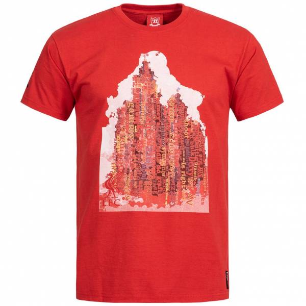 Liverpool FC Warrior Graphic Herren Fan T-Shirt WSTM264-RD