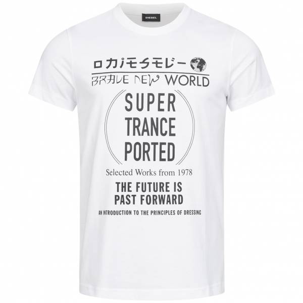 Diesel T-Diego-YL Hommes T-shirt 00SKAH R091A 100