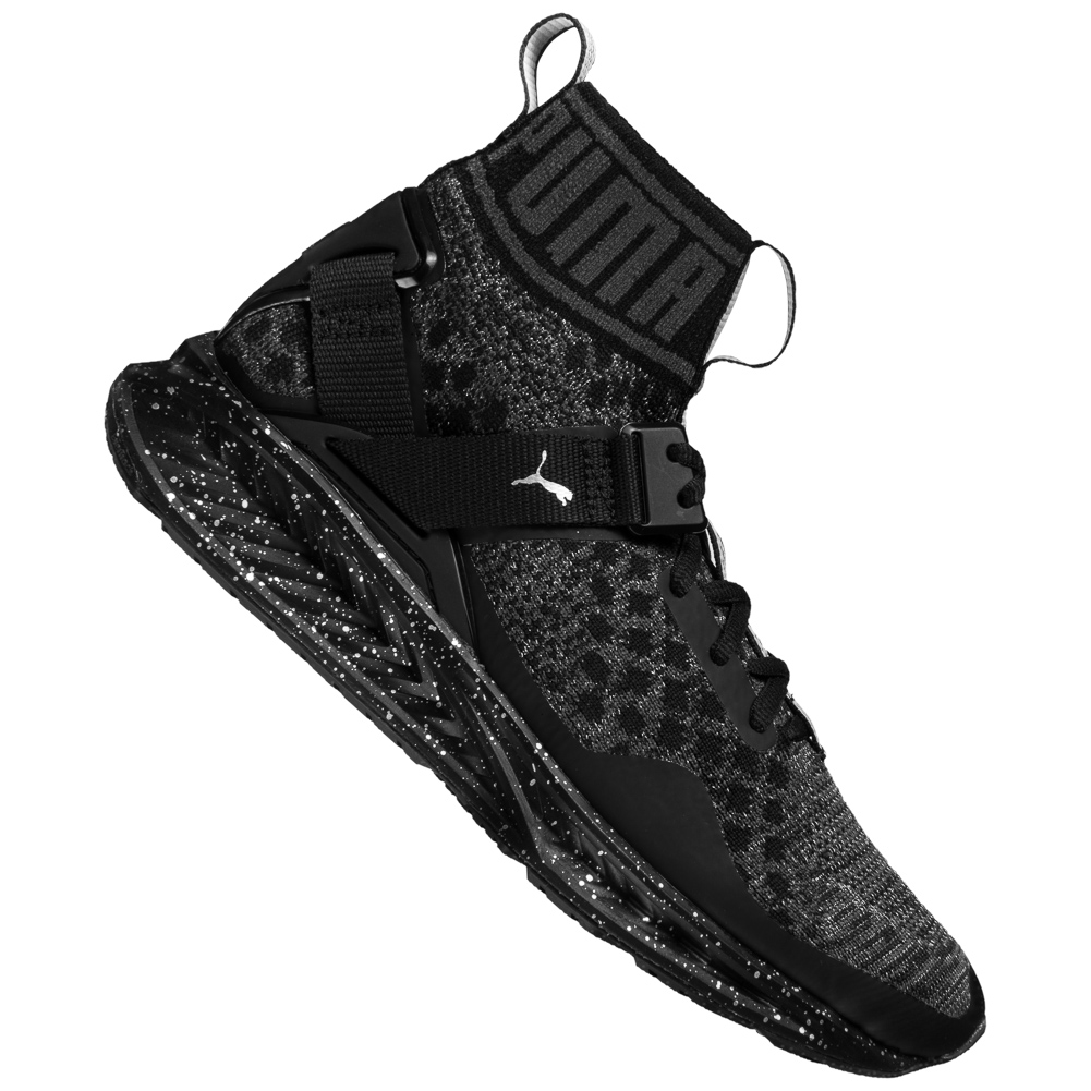 puma ignite evoknit all white