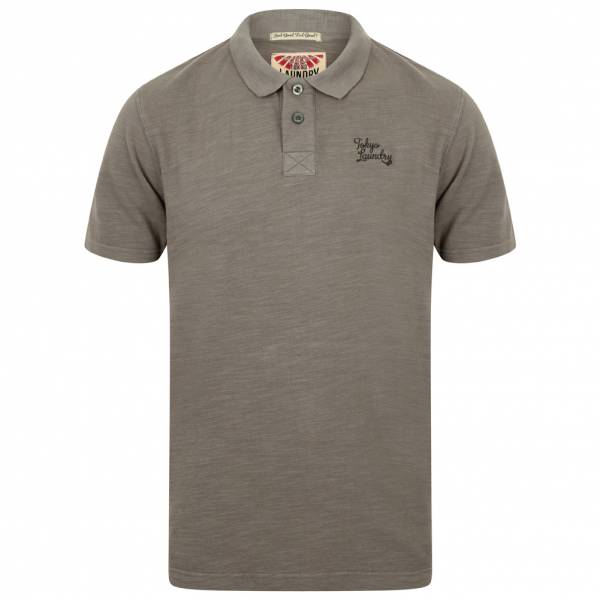 Tokyo Laundry Don Slub Pique Cotton Uomo Polo 1X10736 Torre Eiffel