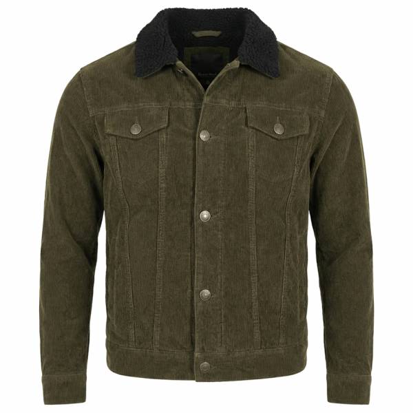 BRAVE SOUL® Prestwich Hombre Chaqueta de pana MJK-PRESTWICHPKB-KHAKI-1