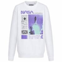 NASA Mission Crew Mujer Sudadera AILCS038WHT
