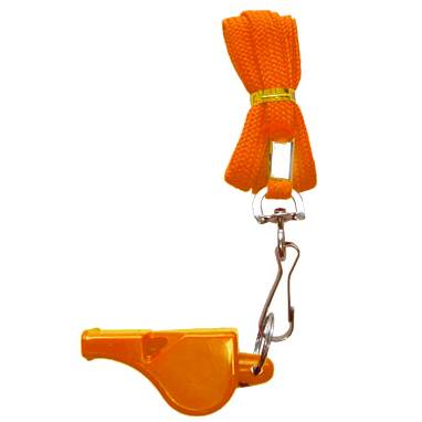 Zeus Football Referee Whistle orange