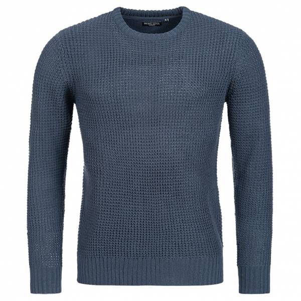 BRAVE SOUL Slovak Herren Sweatshirt MK-162SLOVAKG Denim Blue