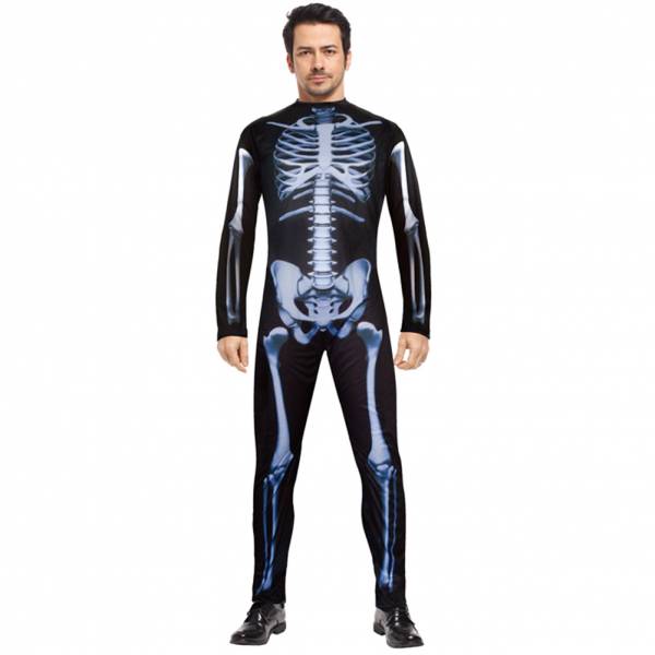 "Mr. Skeleton" Jumpsuit Herren Kostüm MIESEPETER®