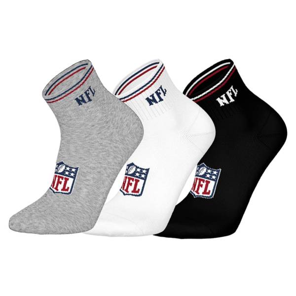 NFL Shield Unisex Quarter Socken 3 Paar 22100002-1003