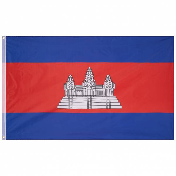 Cambodge MUWO &quot;Nations Together&quot; Drapeau 90x150cm